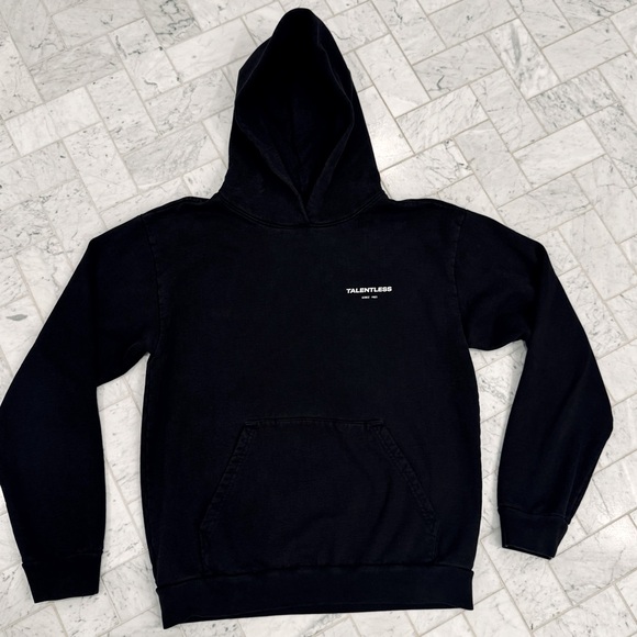TALENTLESS Circle Logo Heavy Weight Hoodie - Picture 2 of 6